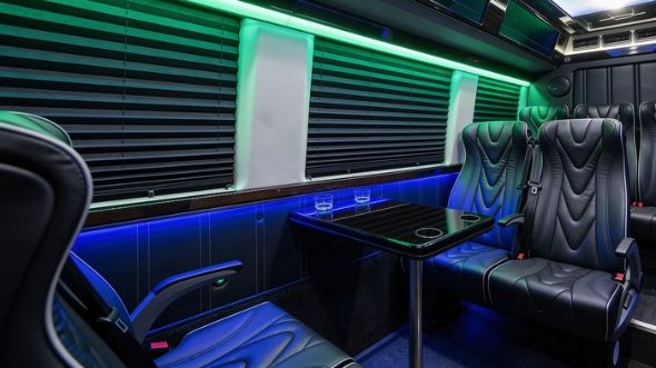 18 passenger sprinter van inside dallas
