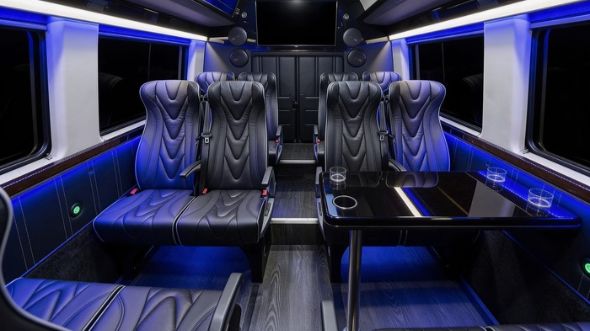 20 passenger sprinter van inside dallas
