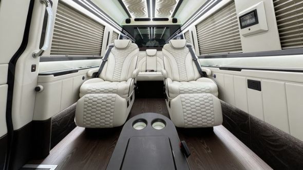 8 passenger sprinter van interior dallas