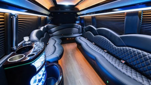 dallas sprinter limousine interior