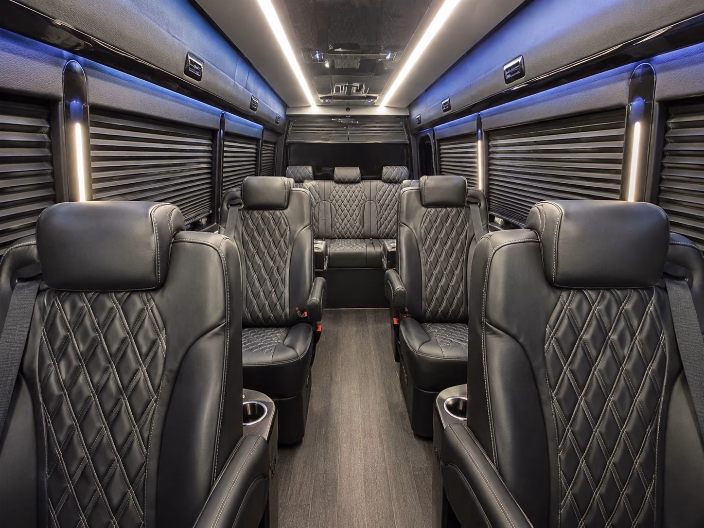dallas 10 passenger sprinter van inside