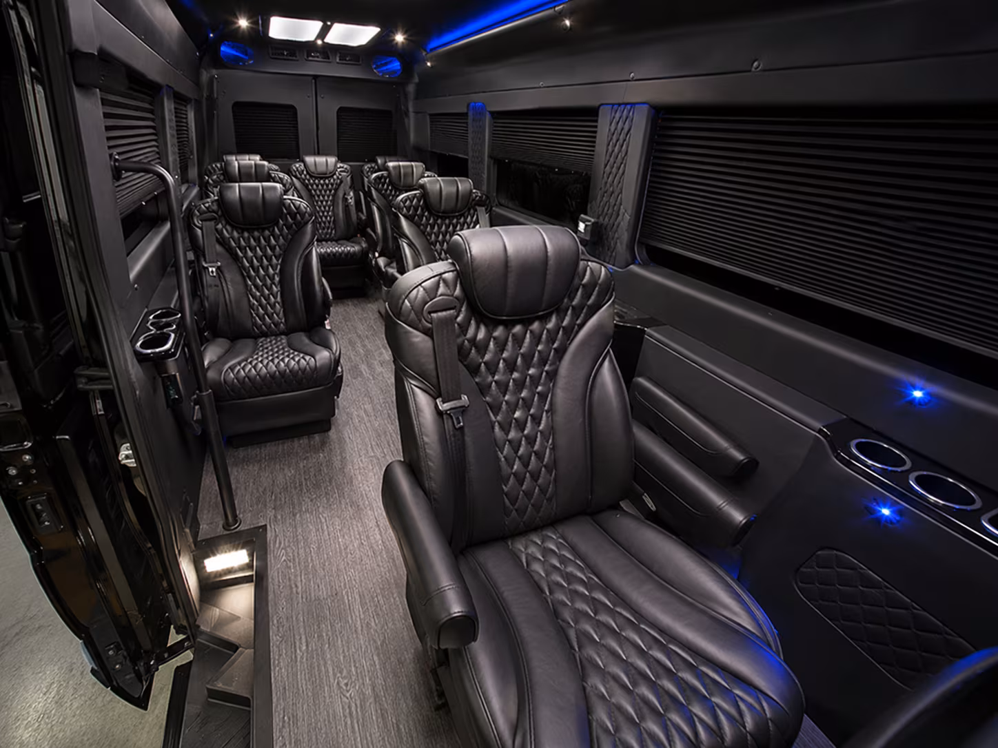 dallas 12 passenger sprinter van inside