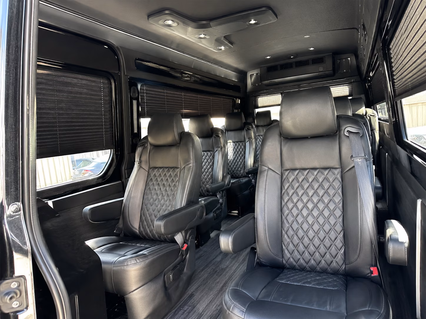 dallas 20 passenger sprinter van inside