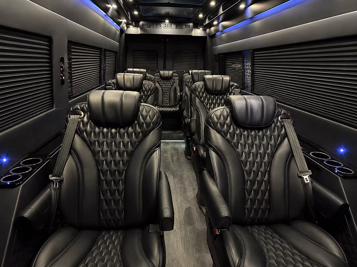 dallas 8 passenger sprinter van interior