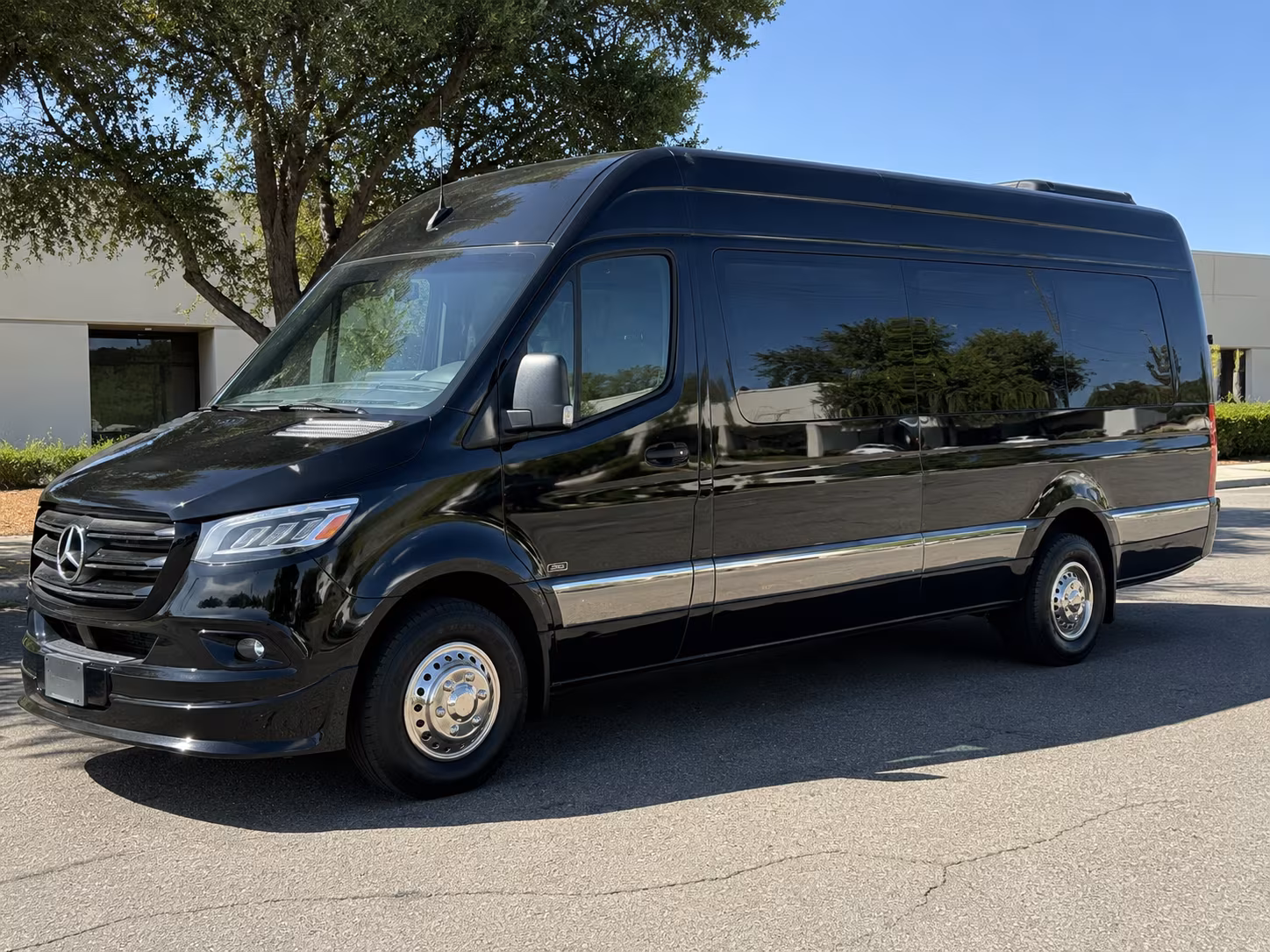 dallas sprinter van booking step 1