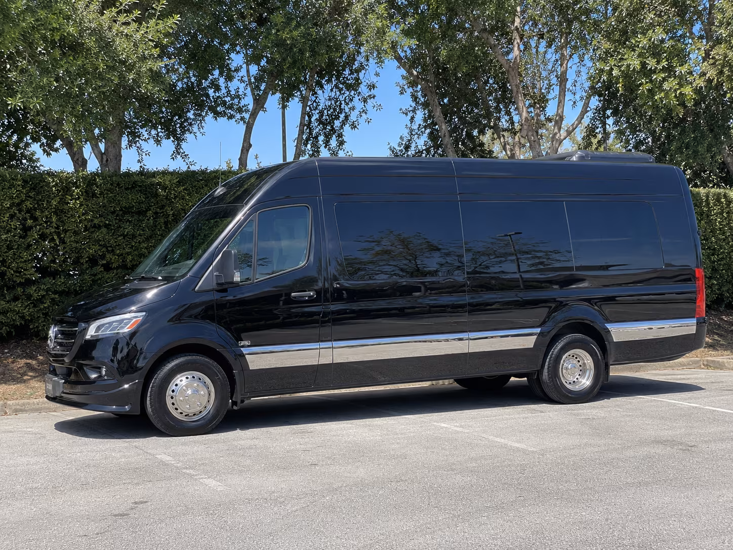 dallas sprinter van booking step 2