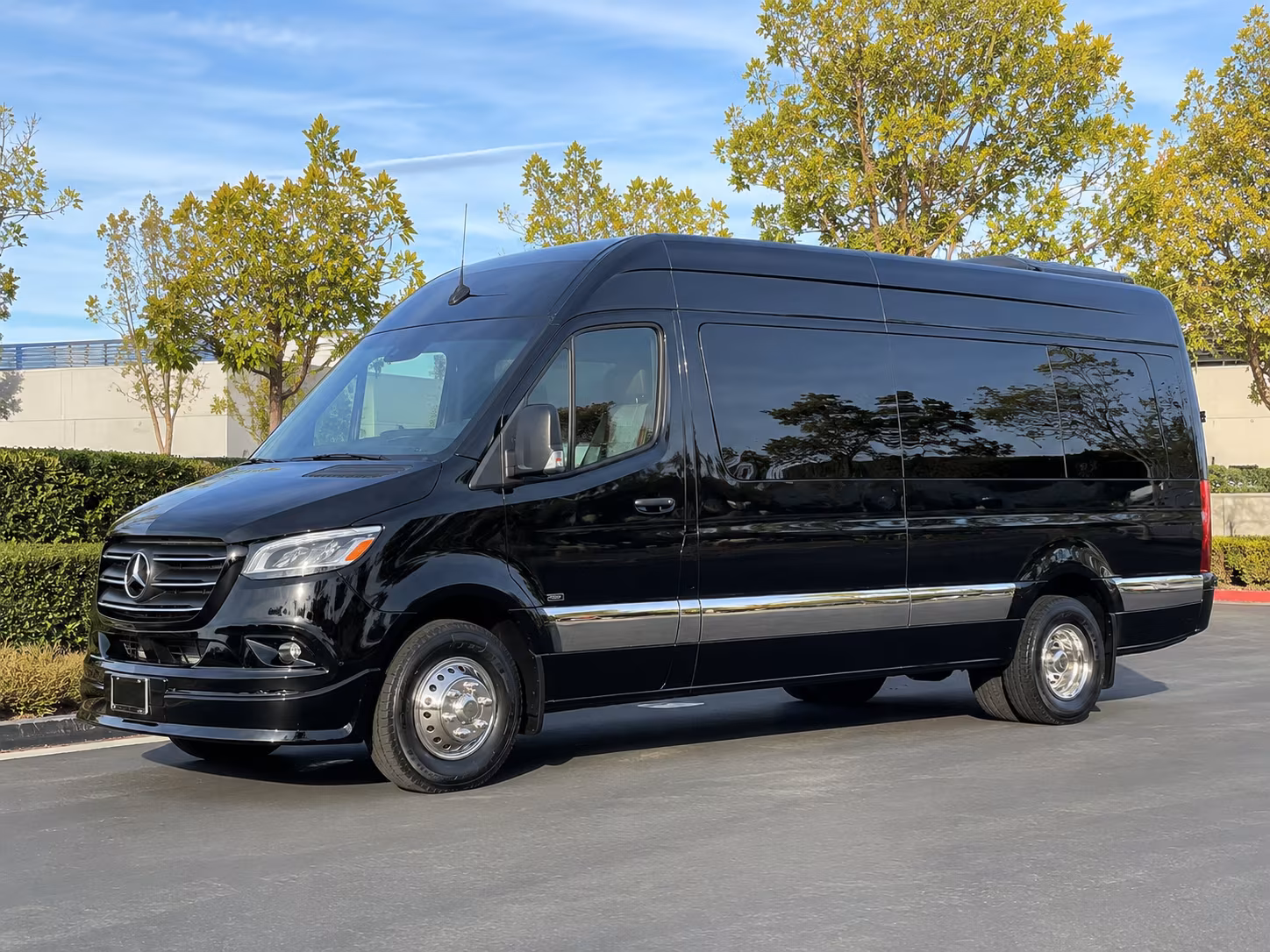dallas sprinter van service for client transfers and vip executive transportation