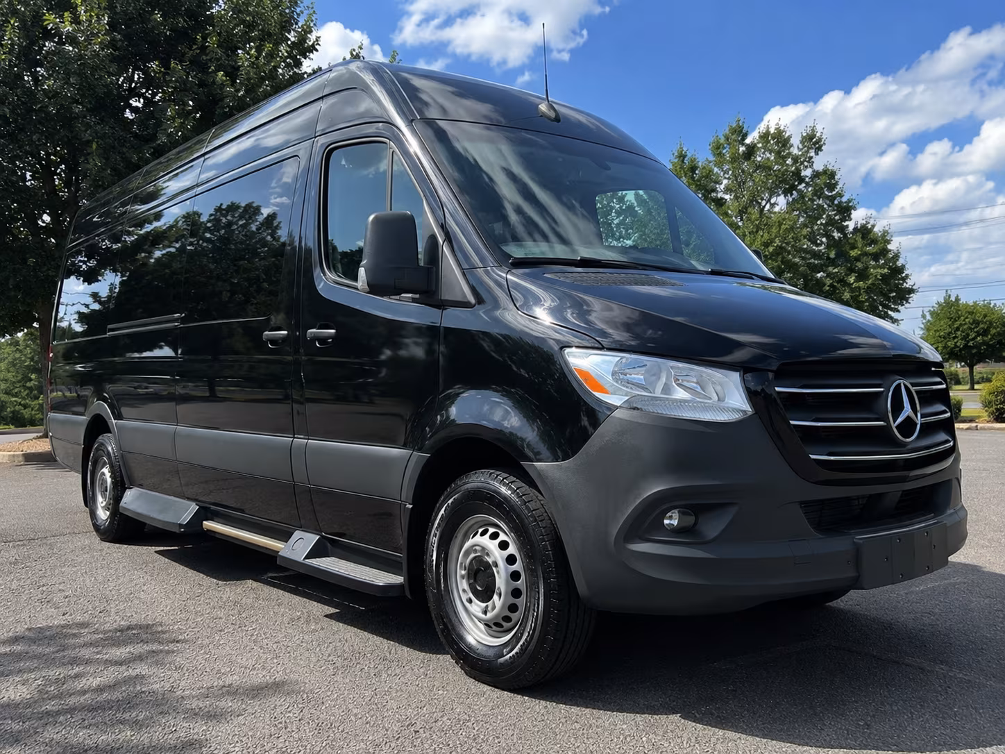 dallas wedding sprinter van rental